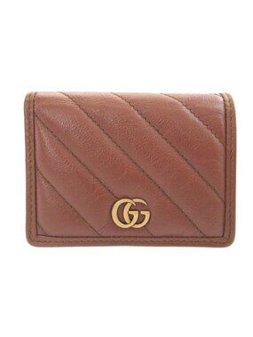 Gucci Leather Brown Bifold Wallet 0584